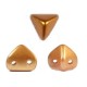 Les perles par Puca® Super-kheops Perlen Pastel amber gold 02010/25003